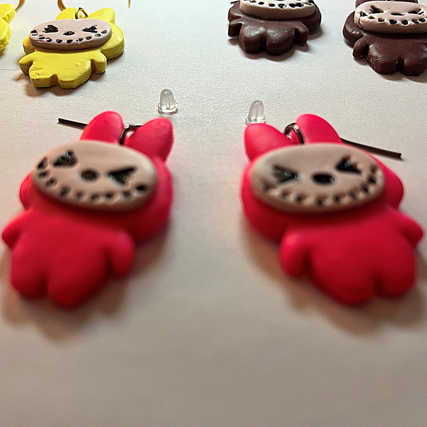 La Bu Bu Clay Hopped Earrings