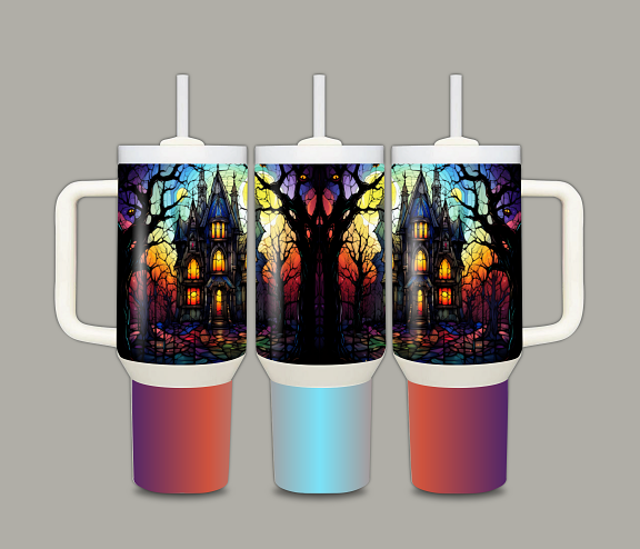Fall and Halloween 40Ounce Tumblers