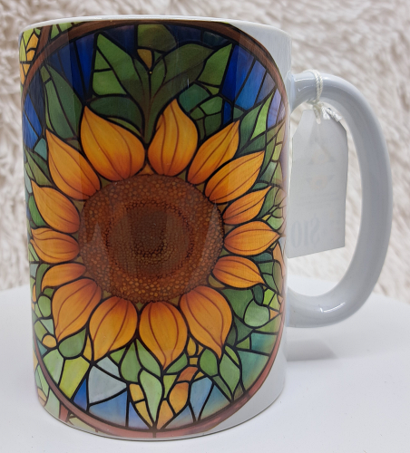 Sunflower Stained Glass