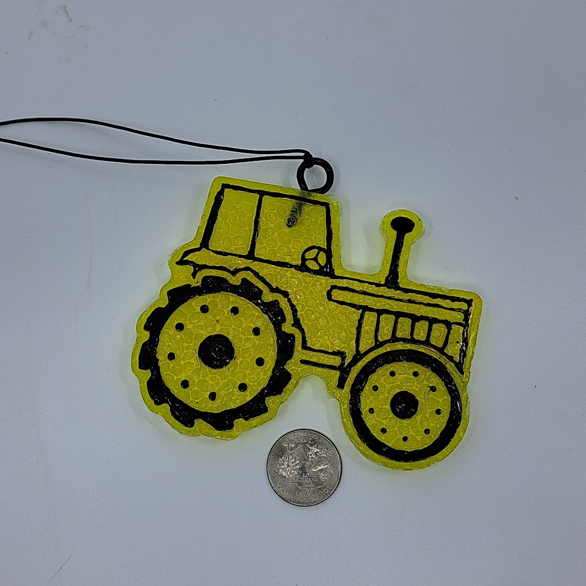 Yellow Tractor Freshie