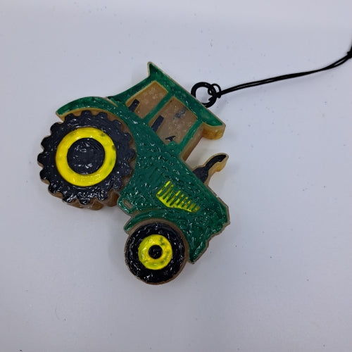 Green Tractor Freshie