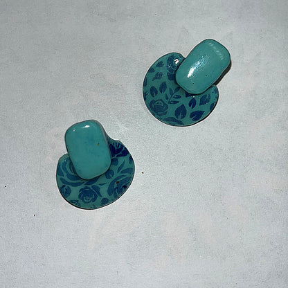 Annie Layered Stud Clay Earring