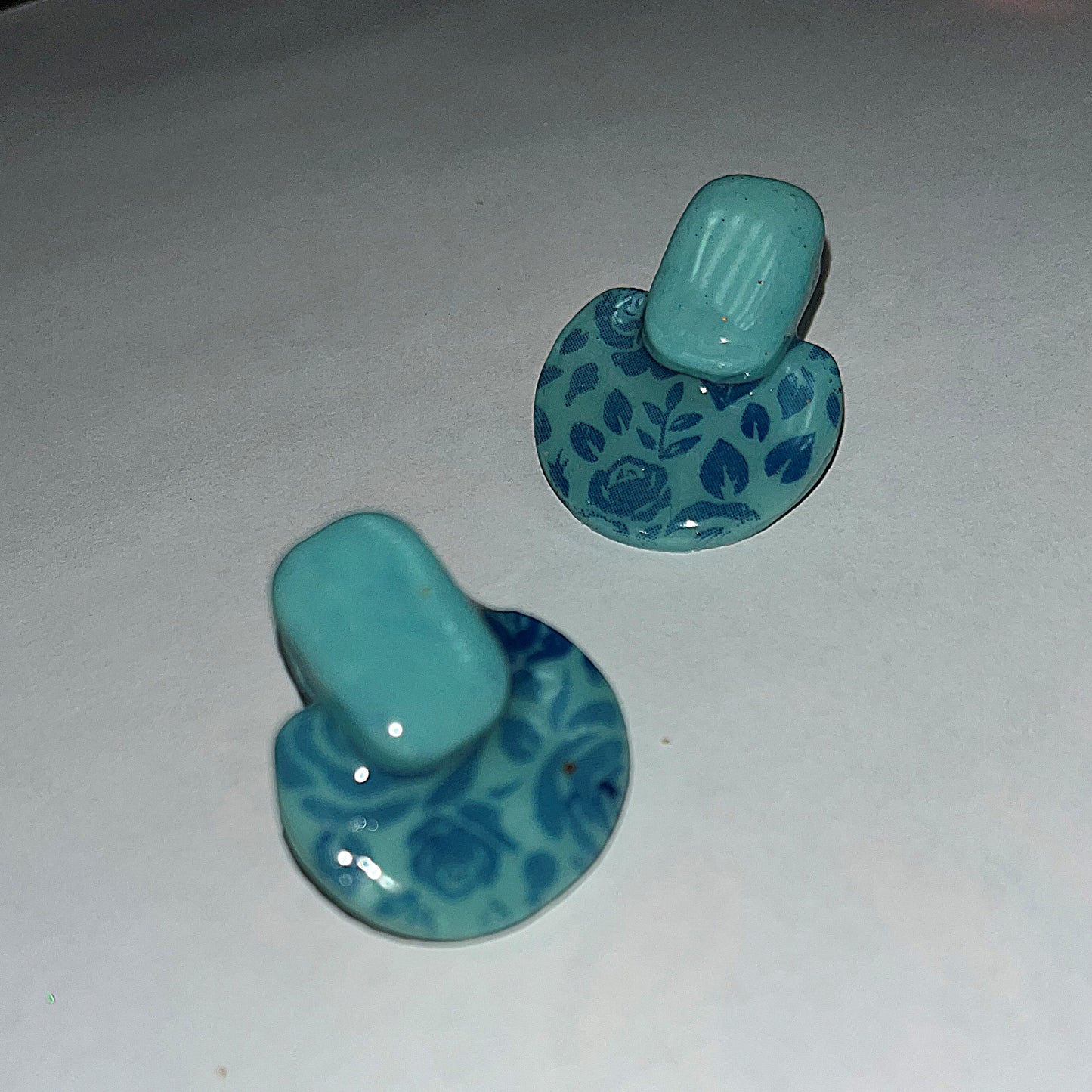 Annie Layered Stud Clay Earring