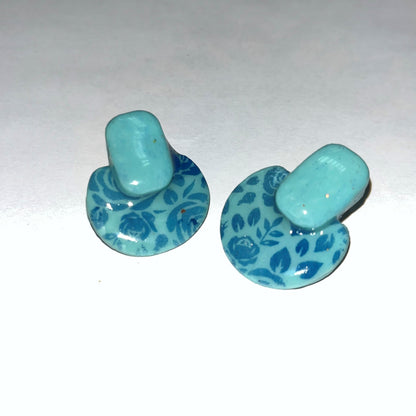 Annie Layered Stud Clay Earring