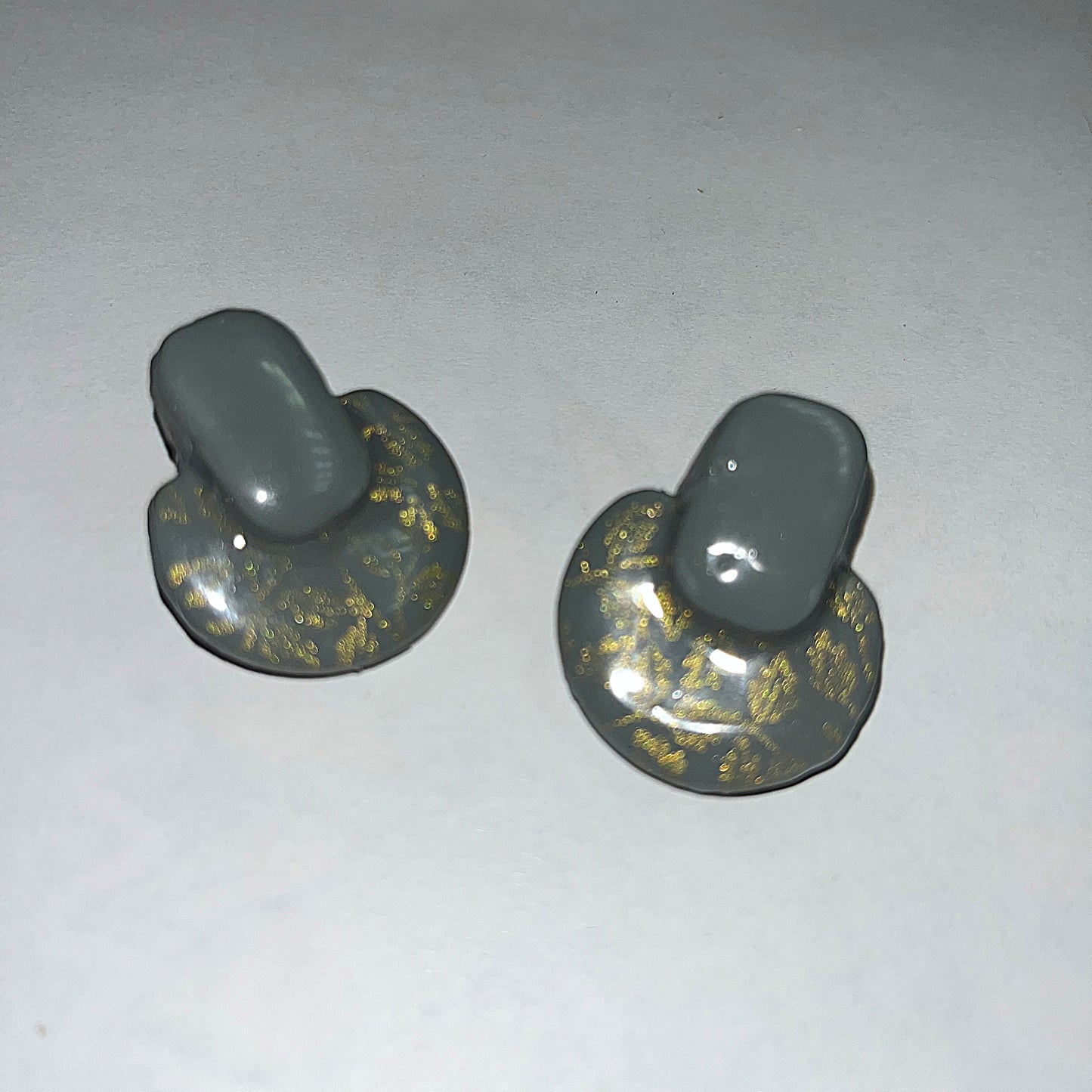 Annie Layered Stud Clay Earring