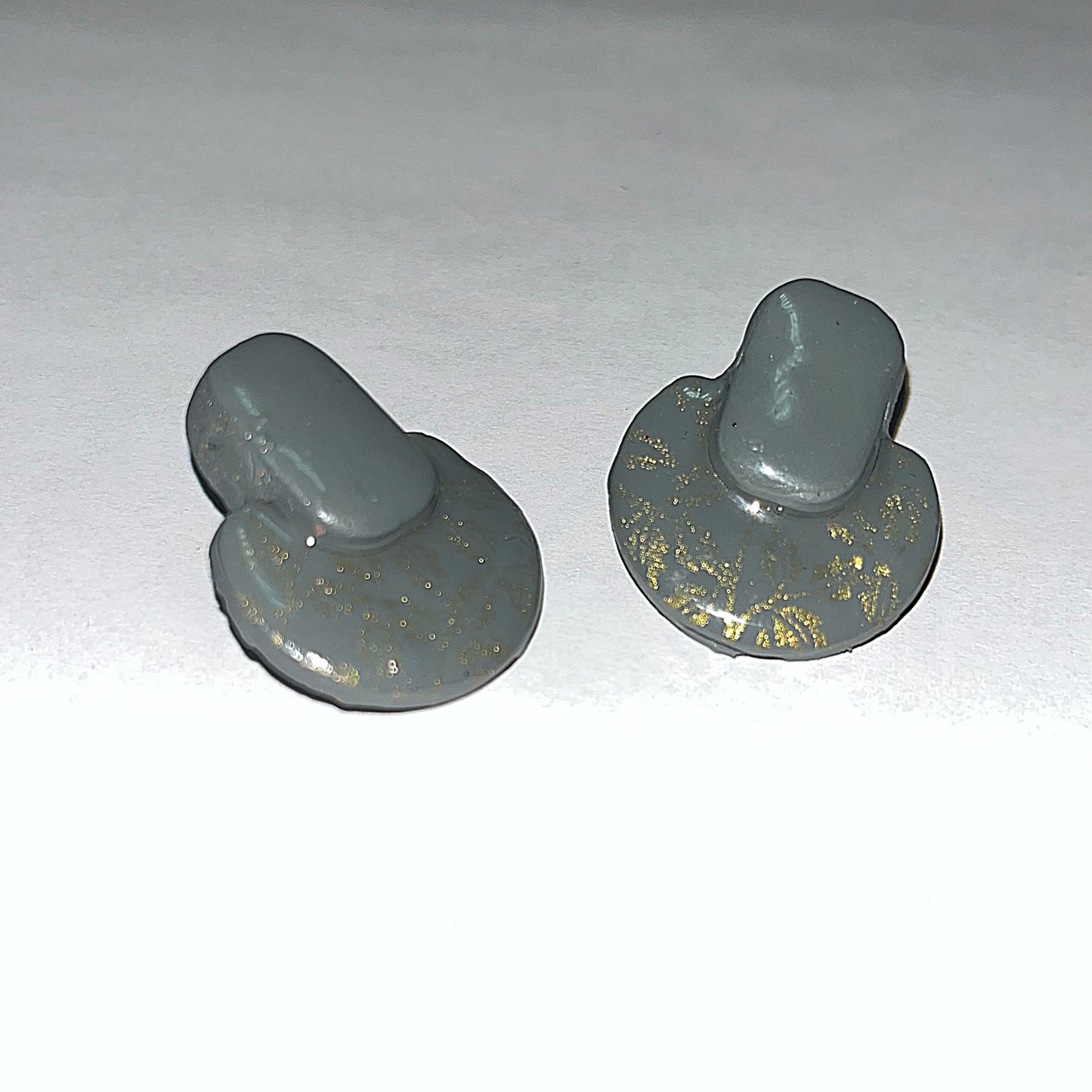 Annie Layered Stud Clay Earring