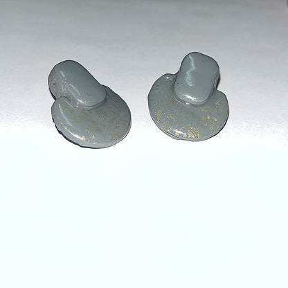 Annie Layered Stud Clay Earring