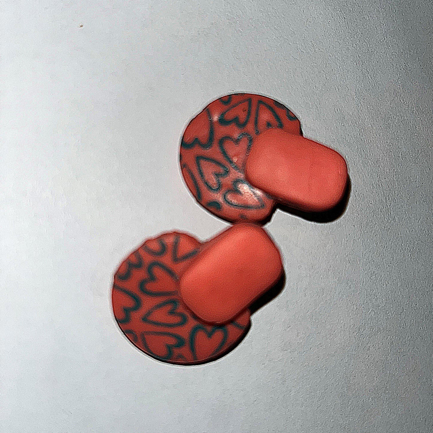 Annie Layered Stud Clay Earring