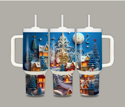 Fall and Halloween 40Ounce Tumblers