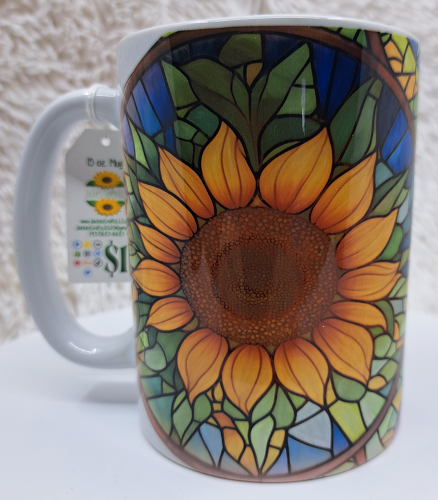 Sunflower Stained Glass