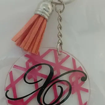 Monogram Keychains