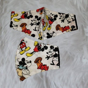 Mickey on White