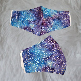 Tie Dye Gold Dots